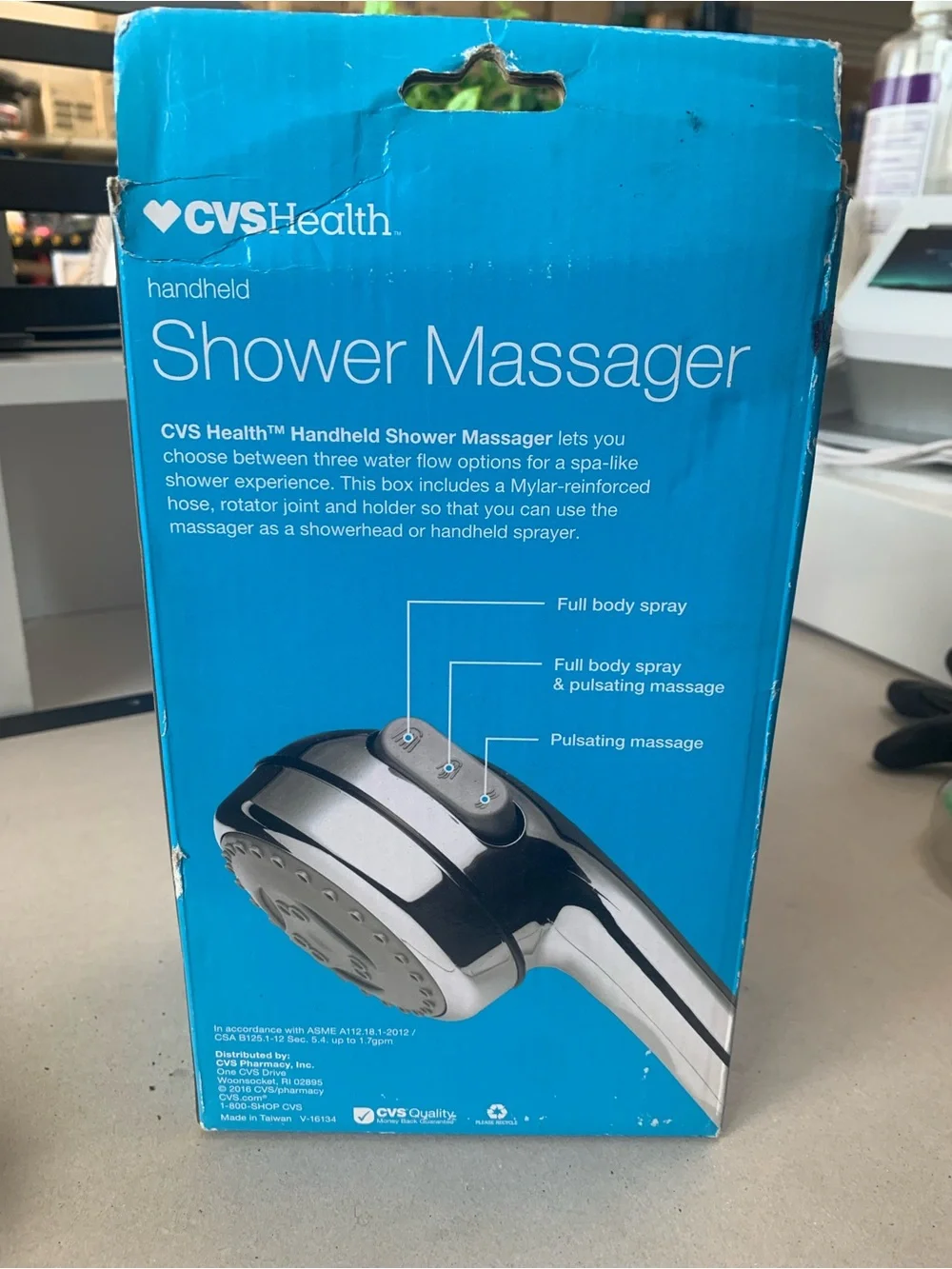 Brand New in Box Handheld Shower Massager